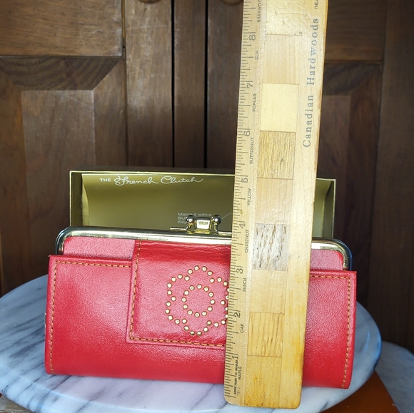 Buxton Coral Women's Clutch Wallet - Picture 14 of 17